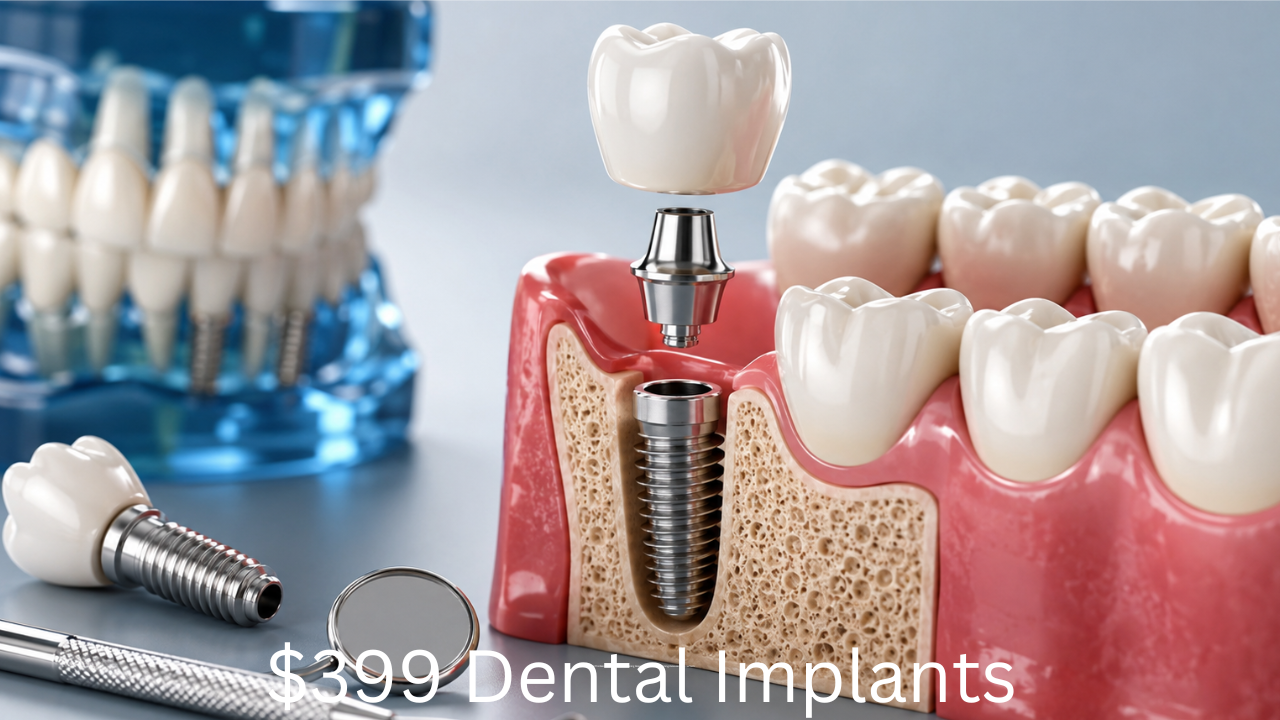 $399 Dental Implants