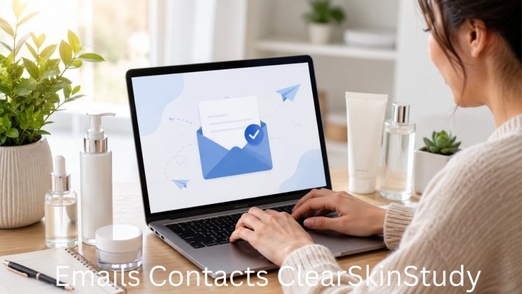Emails Contacts ClearSkinStudy