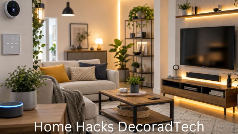 Home Hacks DecoradTech: Smart Ideas to Make Your Home More Functional and Stylish