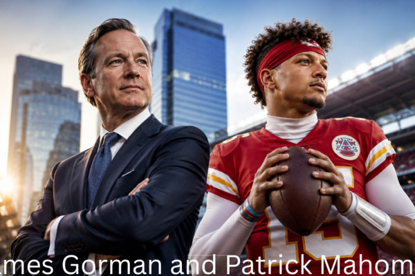 James Gorman and Patrick Mahomes