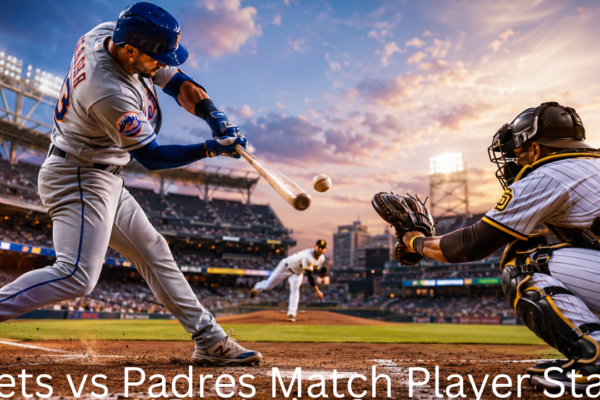 Mets vs Padres Match Player Stats