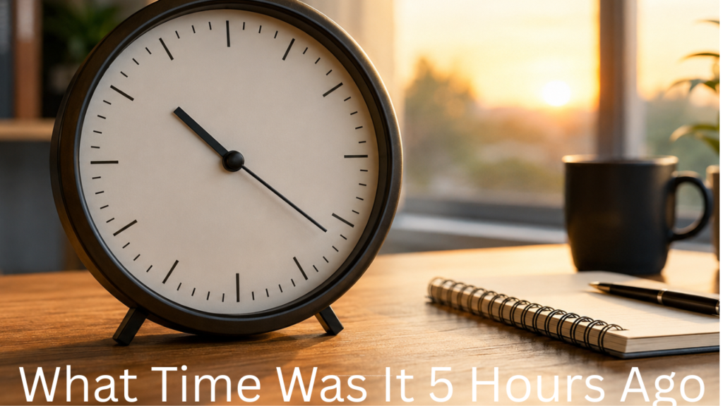 What Time Was It 5 Hours Ago