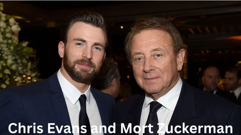 Chris Evans and Mort Zuckerman