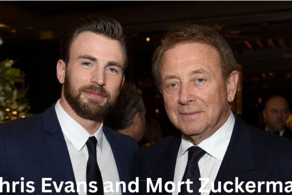 Chris Evans and Mort Zuckerman