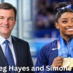 Greg Hayes and Simone Biles