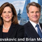 hebe Novakovic and Brian Moynihan